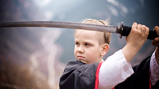 Ninja training for kids in Ireland